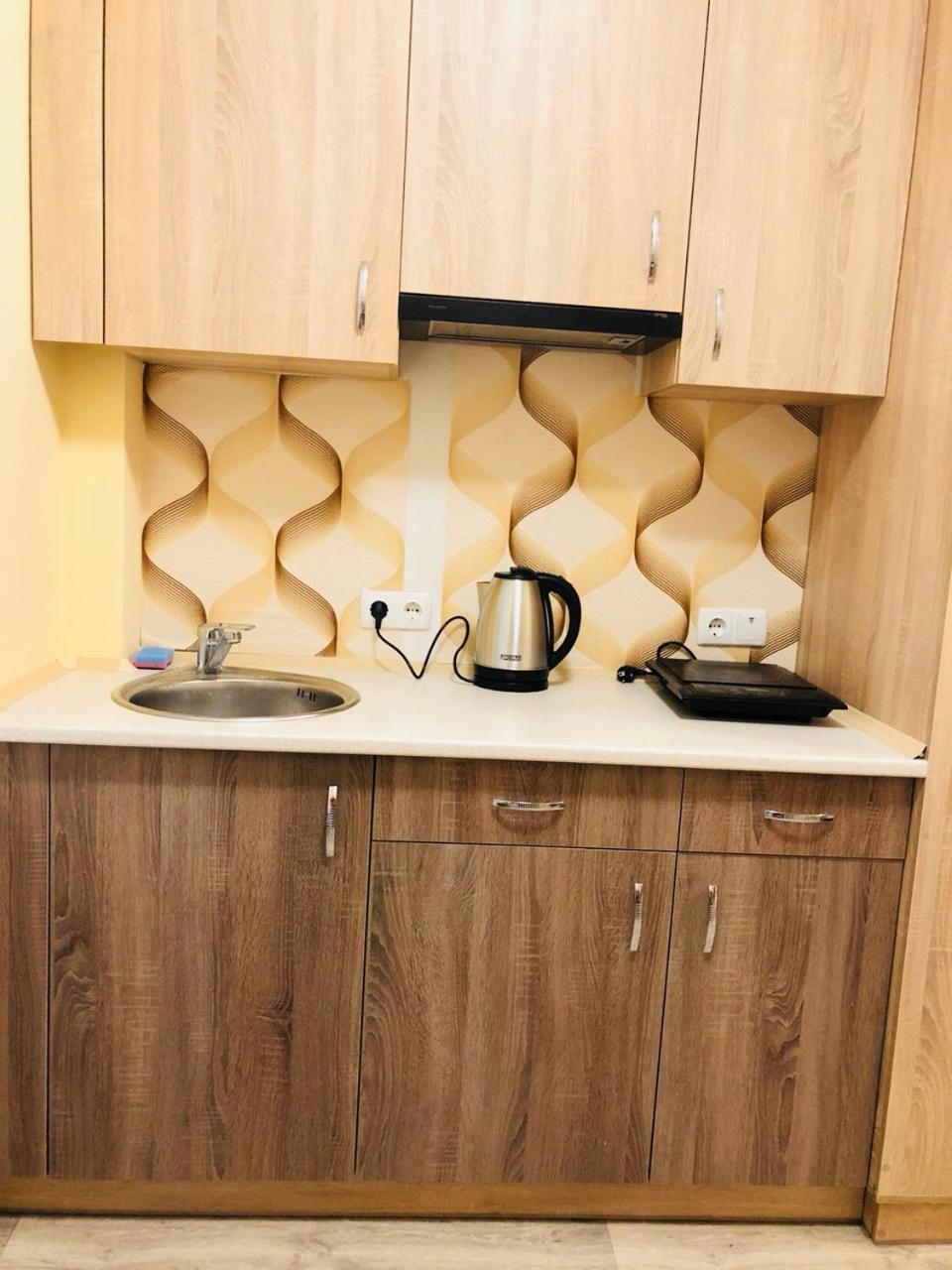 Comfortable Apartment Near Metro Kharkiv Eksteriør bilde