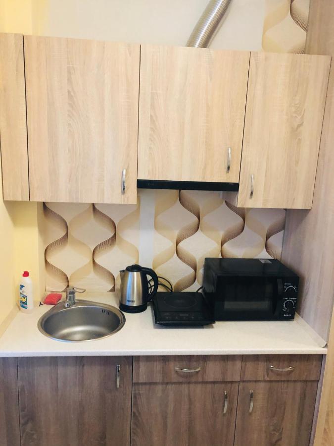 Comfortable Apartment Near Metro Kharkiv Eksteriør bilde